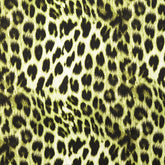 French Terry angeraut Digital Animal Look - grün